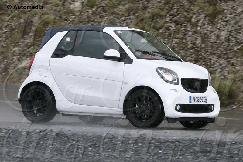 smart fortwo cabrio 2016: Ένα cabrio στη βροχή